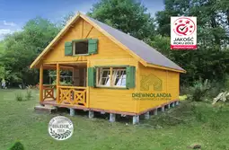 Domek drewniany Wiktor III - 5x6m  - zdjęcie 13