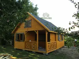 Domek drewniany Wiktor III - 5x6m  - zdjęcie 15