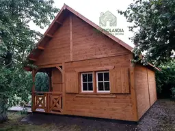 Domek drewniany Wiktor III - 5x6m  - zdjęcie 68