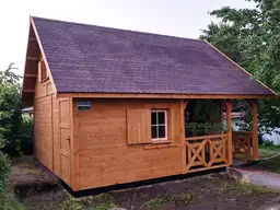 Domek drewniany Wiktor III - 5x6m  - zdjęcie 69