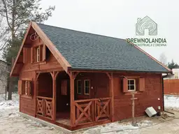 Domek z antresola Wiktor IV - wersja 1 - V1 - 5,9x5,9m - zdjęcie 74