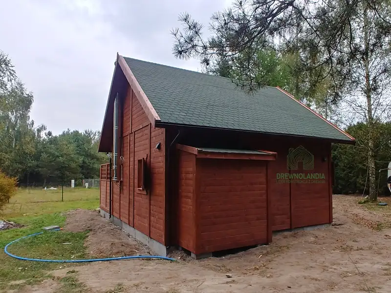 Domek z antresola Wiktor IV - wersja 1 - V1 - 5,9x5,9m