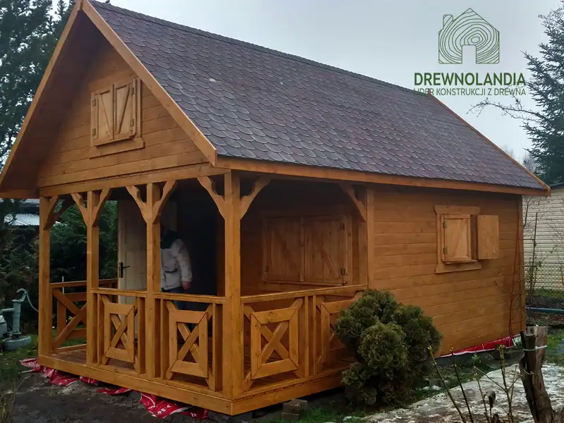 Domek Ogrodowy Amadeusz II - 6x4m