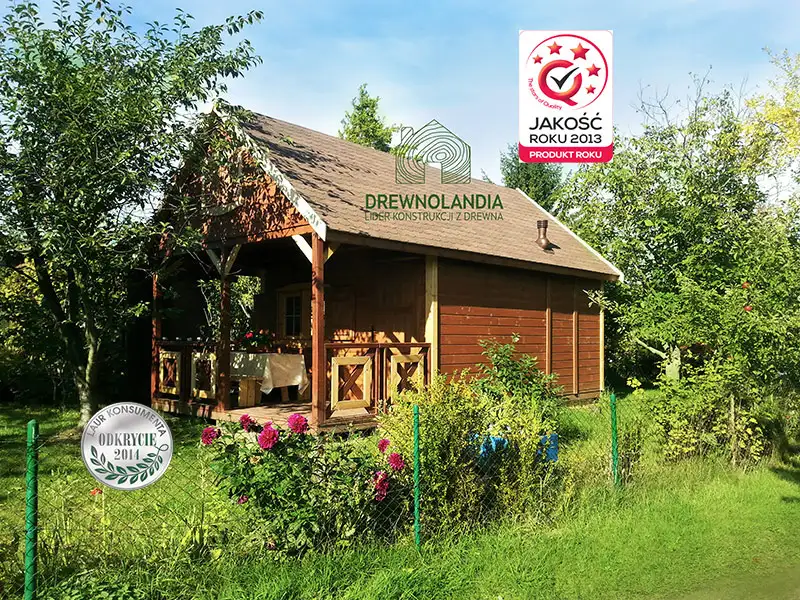 Domek Ogrodowy Amadeusz II - 6x4m