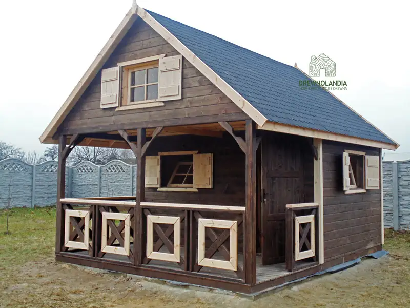 Domek Ogrodowy Amadeusz II - 6x4m