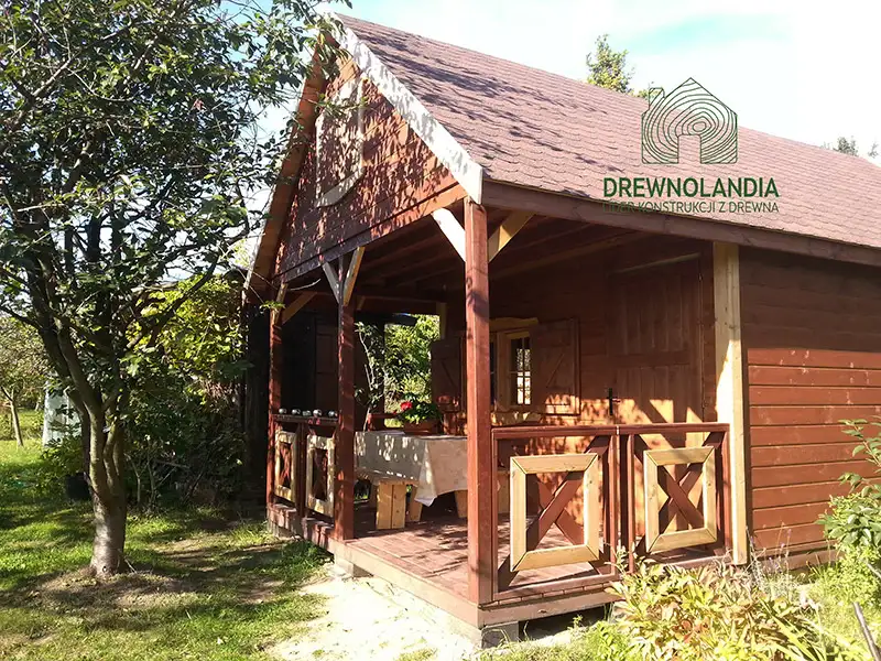 Domek Ogrodowy Amadeusz II - 6x4m