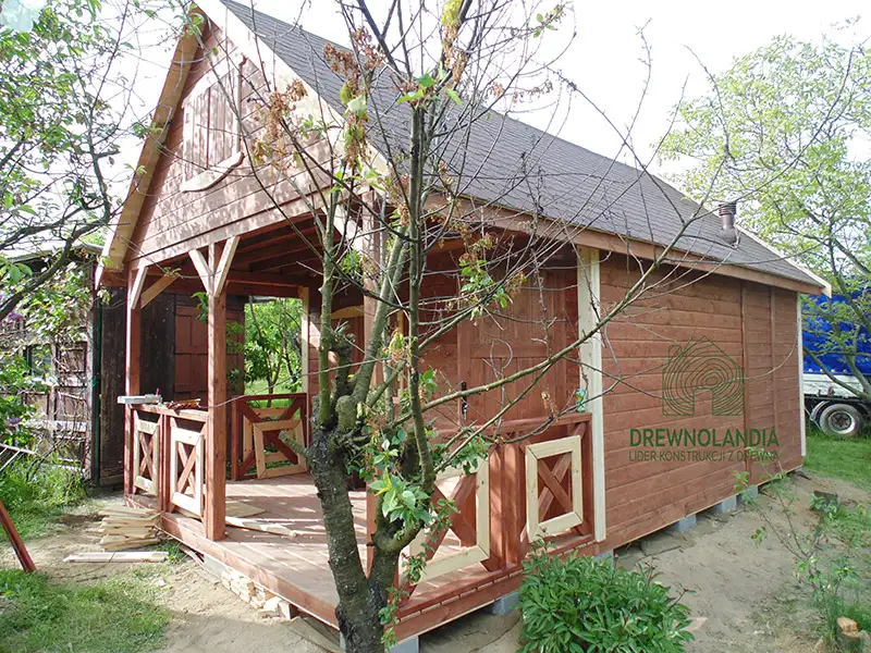 Domek Ogrodowy Amadeusz II - 6x4m