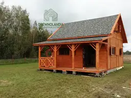 Domek drewniany na działkę Julian - 6x7,5m - zdjęcie 8