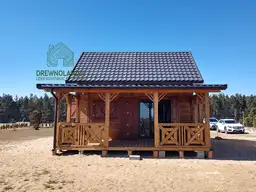 Domek drewniany na działkę Julian - 6x7,5m - zdjęcie 16