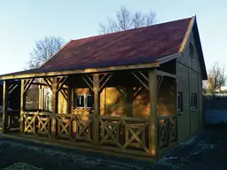 Domek drewniany na działkę Julian - 6x7,5m - zdjęcie 40