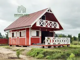 Domek z balkonem Igor - 5x5m - zdjęcie 6