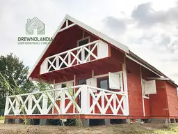 Domek z balkonem Igor - 5x5m - zdjęcie 9