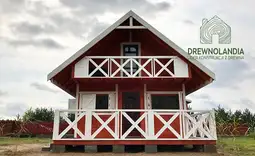 Domek z balkonem Igor - 5x5m - zdjęcie 10