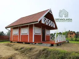 Domek z balkonem Igor - 5x5m - zdjęcie 11