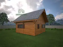 Domek z balkonem Igor - 5x5m - zdjęcie 22