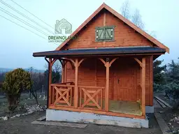 Domek Ogrodowy z tarasem Marcel II - 5x5m  - zdjęcie 10