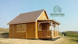 Domek Ogrodowy z tarasem Marcel II - 5x5m  - zdjęcie 45