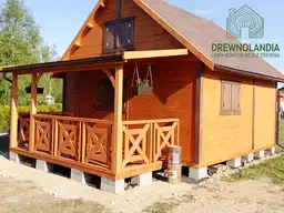 Domek Ogrodowy z tarasem Marcel II - 5x5m  - zdjęcie 51