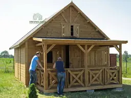 Domek Ogrodowy z tarasem Marcel II - 5x5m  - zdjęcie 57