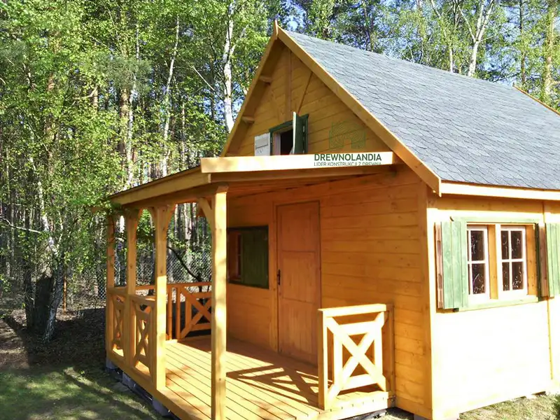 Domek Ogrodowy z tarasem Marcel II - 5x5m 