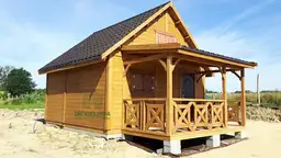 Domek Ogrodowy z tarasem Marcel II - 5x5m  - zdjęcie 61