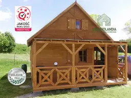 Domek Ogrodowy z tarasem Marcel II - 5x5m  - zdjęcie 63