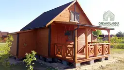 Domek Ogrodowy z tarasem Marcel II - 5x5m  - zdjęcie 65