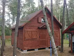 Domek Ogrodowy z drewna Mikołaj II - 5x5m - zdjęcie 20