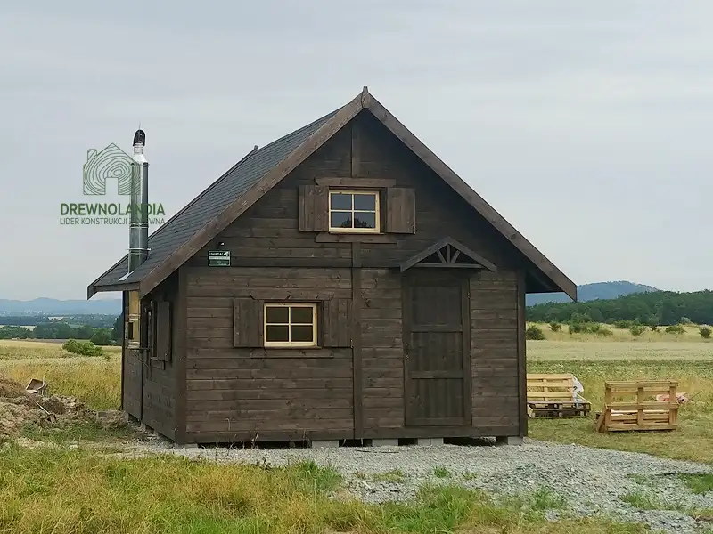 Domek Ogrodowy z drewna Mikołaj II - 5x5m