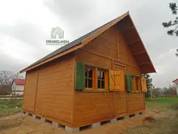 Domek Ogrodowy z drewna Mikołaj II - 5x5m - zdjęcie 44