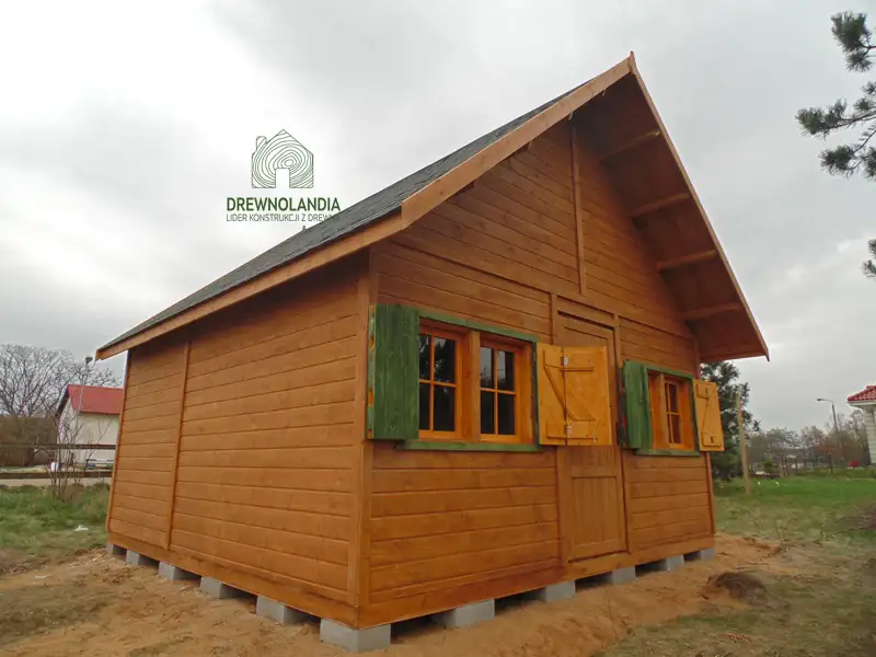 Domek Ogrodowy z drewna Mikołaj II - 5x5m