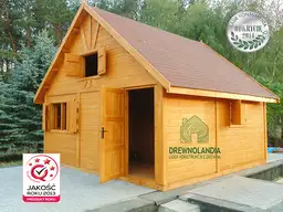 Domek Ogrodowy z drewna Mikołaj II - 5x5m - zdjęcie 57