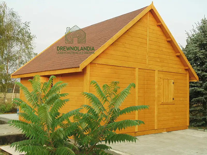 Domek Ogrodowy z drewna Mikołaj II - 5x5m