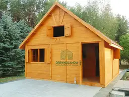 Domek Ogrodowy z drewna Mikołaj II - 5x5m - zdjęcie 59