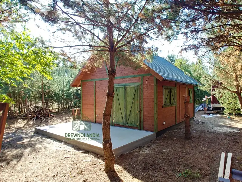 Domek Ogrodowy z drewna Mikołaj II - 5x5m