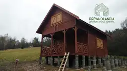 Domek Ogrodowy z poddaszem Olaf - 6x4m  - zdjęcie 7