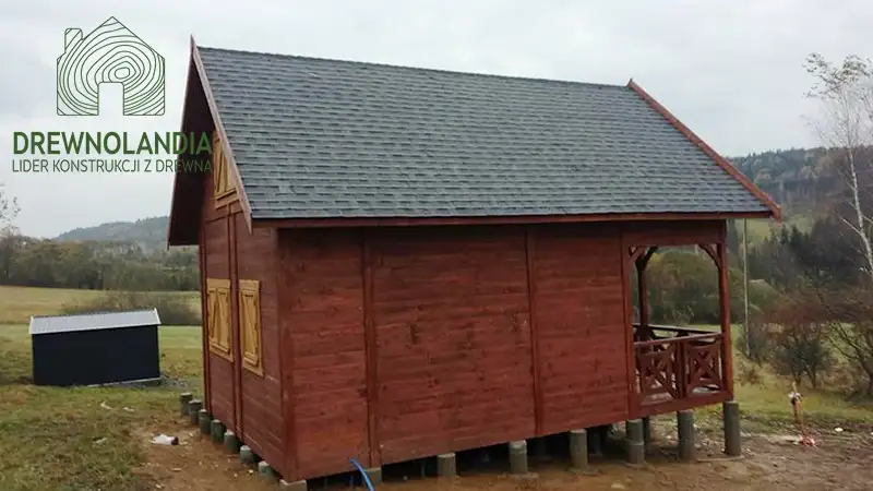 Domek Ogrodowy z poddaszem Olaf - 6x4m 