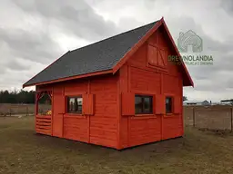 Domek Ogrodowy z poddaszem Olaf - 6x4m  - zdjęcie 12