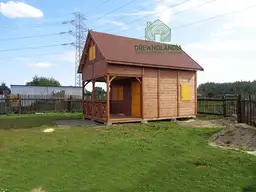 Domek Ogrodowy z poddaszem Olaf - 6x4m  - zdjęcie 18