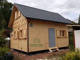 Domek Ogrodowy z poddaszem Olaf - 6x4m  - zdjęcie 20