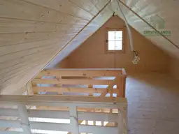 Domek Ogrodowy z poddaszem Olaf - 6x4m  - zdjęcie 23