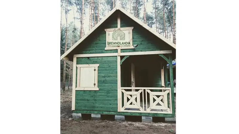 Domek ogrodowy z drewna Wiktor - 8x4m