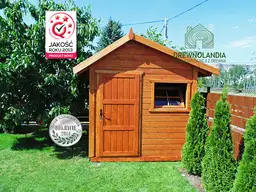 Drewniany Domek narzędziowy Filemon - 2,5x2,5m   - zdjęcie 15