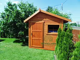 Drewniany Domek narzędziowy Filemon - 2,5x2,5m   - zdjęcie 16