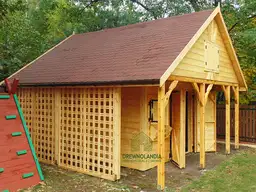 Domek narzędziowy z poddaszem Baltazar - 5x5m  - zdjęcie 2