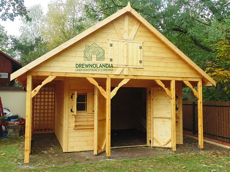 Domek narzędziowy z poddaszem Baltazar - 5x5m