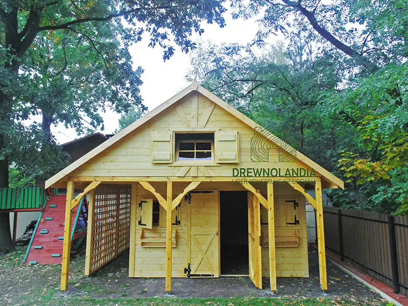 Domek narzędziowy z poddaszem Baltazar - 5x5m