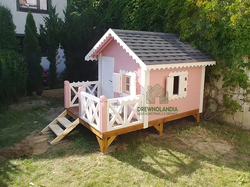 Domek z drewna Dla Dzieci Reksio - 2x3m