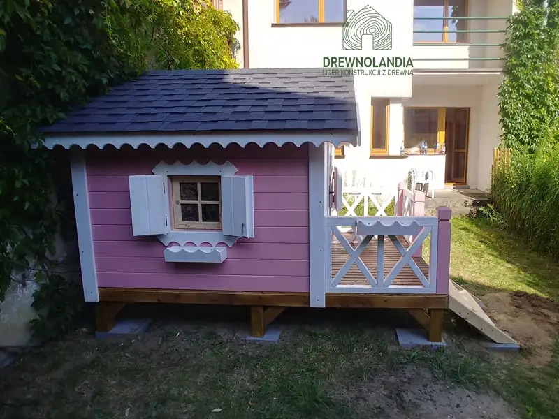 Domek z drewna Dla Dzieci Reksio - 2x3m