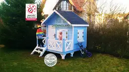 Domek z drewna Dla Dzieci Reksio - 2x3m  - zdjęcie 1